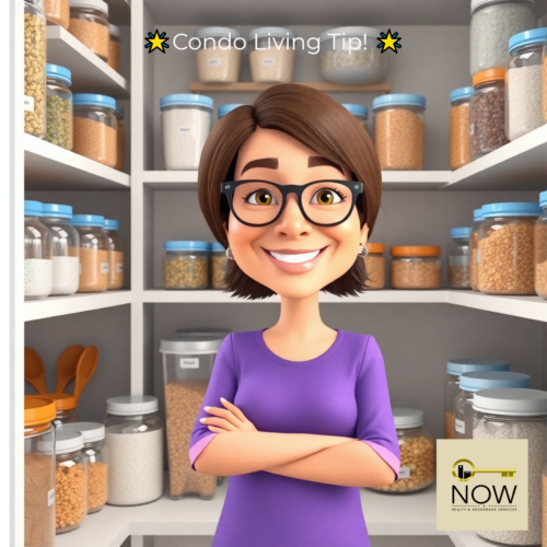 Pantry Organization Tip!