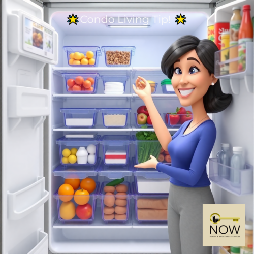 Fridge Organization Tip!