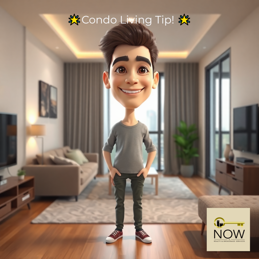 a young man living in his condo unit with minimalism style