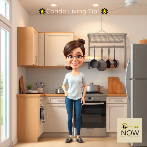 Pot and Pan Rack Tip!