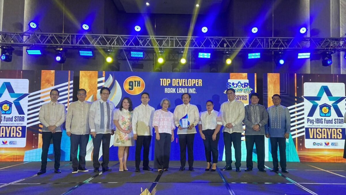 Partnership Achievement: Pag-IBIG Fund Ranks Bayanihan Flats Top 9 Developer in the Visayas for 2024