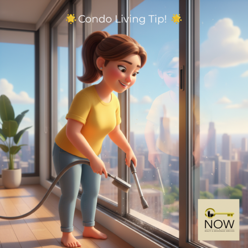 Window Track Cleaning Tip!